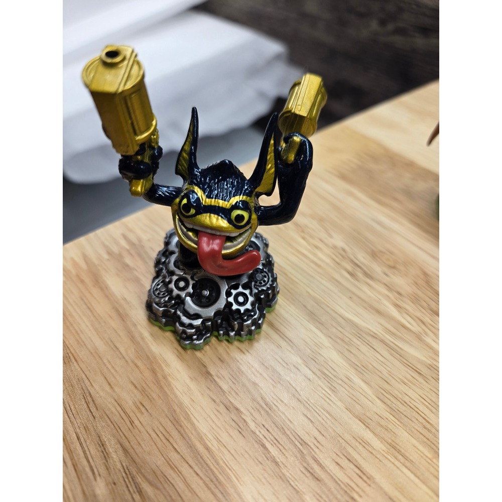 Skylanders Giants Legendary Trigger Happy Tech Figure Navy Gold 84509888